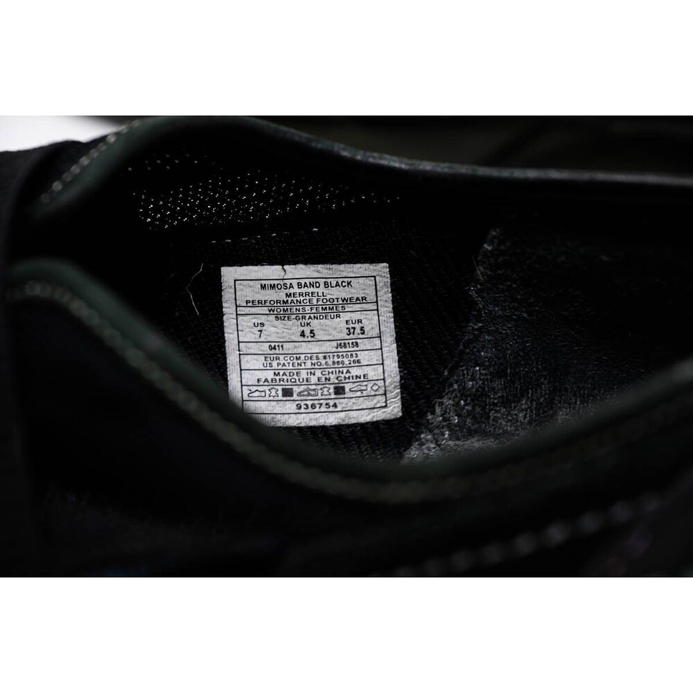 Mimosa Band Black Merrell Performance Footwear 7 Maryjane Comfort Kinetic fit - Picture 8 of 9